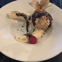Peanut butter ice cream  at Don Vegan in Quebec