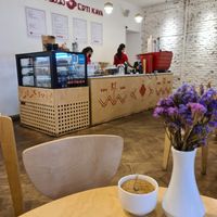 Inside at Erti Kava in Tbilisi