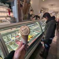 Salted peanut at Creme de la Creme - Zmrzlinový Salon  in Prague