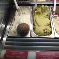 Chocolate and coconut options are great! at Creme de la Creme - Zmrzlinový Salon  in Prague