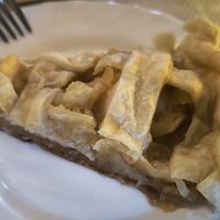 Tartin de manzana at La Figa Ta Tia in Burgos