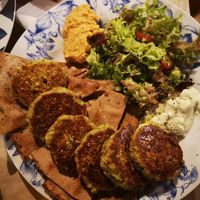 Falafel at Pernera in Patmos