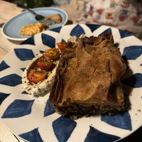 Greens pie  at Pernera in Patmos