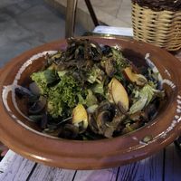 Protein salad at Pernera in Patmos