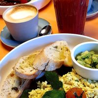 Veganes Rührei at Vevay Kitchen in Frankfurt