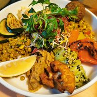 Veggies at Vevay Kitchen in Frankfurt