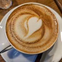 Oat Cappuccino #Veganuary at Vevay Kitchen in Frankfurt