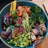 Super buddah bowl at Vevay Kitchen in Frankfurt