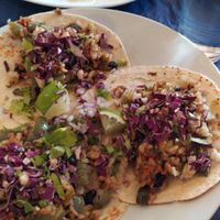 Nopal tacos at Ay Chihuahua in Torre De La Horadada
