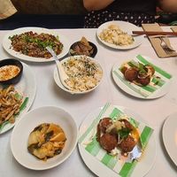 All vegan options at Dorshi in Bridport