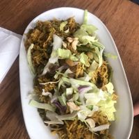 Vegan Biriani (gebratener Reis mit Gemüse)  at Badshah in Hamburg