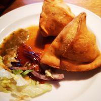 Samosas at Badshah in Hamburg