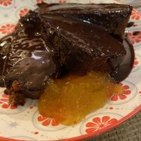 Chocolate cake  at Barrio Sur in Zaragoza