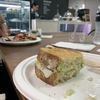 Grilled cheese with avocado! Yummy!! at Em. Vegan Sweets & Salty - Delivery Only in Lima