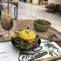 Burger  at Pandora Greenbox in Split