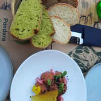 Bean paté at Pandora Greenbox in Split