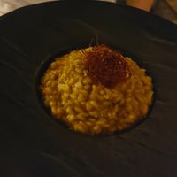 Risotto with dates and other dry fruits : we didn't like it, the texture was ok but it way too sweet at Pandora Greenbox in Split
