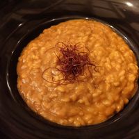 Disgusting, undercooked, sweet risotto with cinnamon. Tasted like canned beans. at Pandora Greenbox in Split