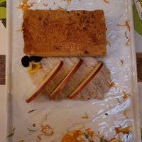 Apple cake, vegan and gluten free at Pandora Greenbox in Split