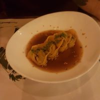 Mushroom ravioli at Pandora Greenbox in Split