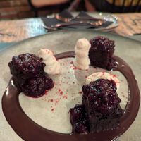 The brownie at Pandora Greenbox in Split