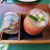 Chia bowl (simple and filling) at Pandora Greenbox in Split