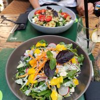 Summer salad at Pandora Greenbox in Split