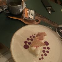 Lemon cake & nettle tea  at Pandora Greenbox in Split