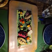 Pandora's garden - selection of appetizers at Pandora Greenbox in Split