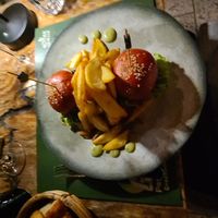 Slides (tofu burger) at Pandora Greenbox in Split