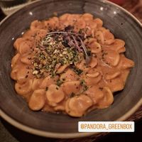 Spicy pasta   at Pandora Greenbox in Split