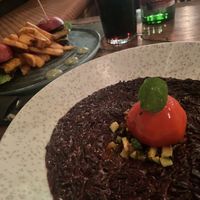 Sliders and risotto   at Pandora Greenbox in Split