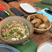 Hummus  at Pandora Greenbox in Split