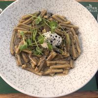 Potobello pasta   at Pandora Greenbox in Split