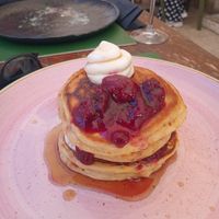 Berry Vanilla Pancakes at Pandora Greenbox in Split