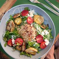 Salad at Pandora Greenbox in Split