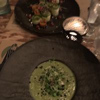 Pea soup at Pandora Greenbox in Split