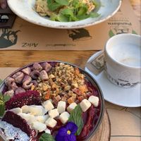 Vegan açai bowls  at Pandora Greenbox in Split