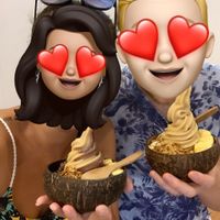 Açai twist & Nutty banana at Buonana in Siargao
