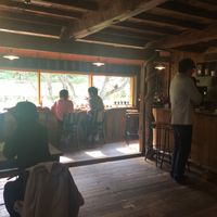 Inside the cafe at Cafe Goryo in Furano
