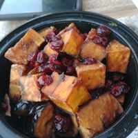 Eggplant dish at Olive Press Eatery in Metuchen