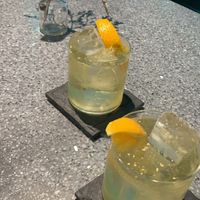 Sancho Pepper Gin and Tonic  at BnA Alter Museum Cafe in Kyoto