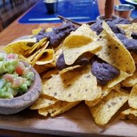nachos without cheese at Ecole in Pucon