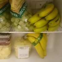 After Erewhon shopping in the fridge of the hotel at Erewhon Market in Los Angeles