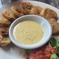 Fried Green Tomatoes at Iron Horse Station in Hot Springs