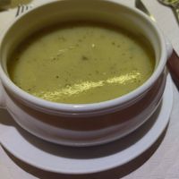 Crema de calabacín at El Parral in Vitoria Gasteiz