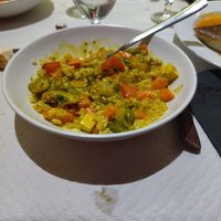 Bulgur con verduras al curry at El Parral in Vitoria Gasteiz