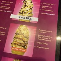 Samoa Samoa is all vegan  at Frozen Gold in Colorado Springs