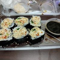 Sushi at Dr Veggie in Yerevan