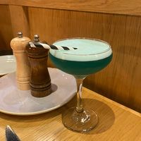 Blue Balls at Cafe Corvina in Falkirk